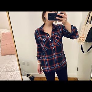 Adorable Old Navy Half Button Down Shirt